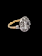 18th century diamond cluster ring SKU: 7831 DBGEMS - image 3