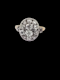 18th century diamond cluster ring SKU: 7831 DBGEMS - image 1