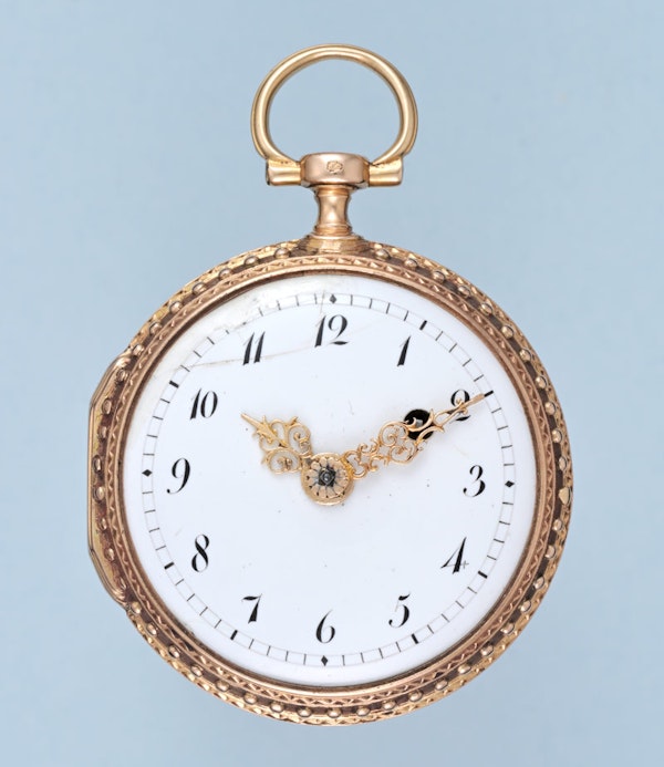 Diamond Set Verge Watch and Chatelaine - image 4