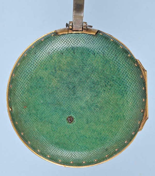 Gilt and Shagreen English Pedometer - image 2