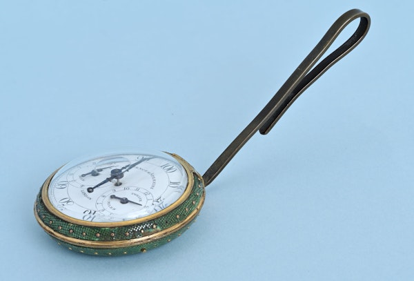 Gilt and Shagreen English Pedometer - image 3