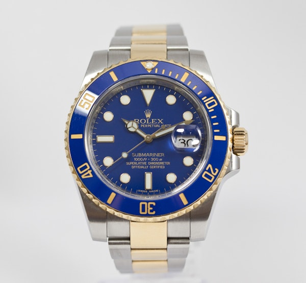 Rolex Submariner Date | Ref 116613 LB | Ceramic | Steel and Gold | Circa 2008 - image 2