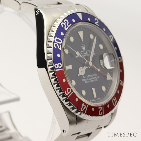 Rolex GMT-Master | Ref 16700 | Pepsi Bezel | Steel | Box and Papers | Circa 1996 - image 3