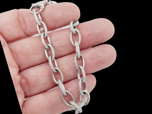 Theo Fennel diamond link bracelet SKU: 7853 - image 1