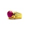 Vintage Boucheron Jaipur Burma Star Ruby and Gold Ring, Circa 1990 - image 3