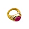 Vintage Boucheron Jaipur Burma Star Ruby and Gold Ring, Circa 1990 - image 6