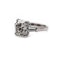 Modern Cushion Cut Diamond and Platinum Ring, 3.01 Carats G VS1 - image 4