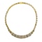 Italian Diamond and Gold Necklace, 24.00 Carats, Circa 1990 - image 5