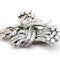 Vintage Diamond and Platinum Double Clip Brooch, Circa 1940 - image 2