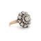 Antique Georgian Diamond and Silver Upon Gold Cluster Ring, Circa 1830 - image 7