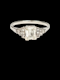 Art deco diamond engagement ring SKU: 7860 DBGEMS - image 1