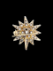 Antique diamond star brooch SKU: 7855 DBGEMS - image 3