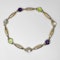 15ct Suffragette Gem Bracelet-SADDINGTONS JEWELLERY-STAND 375 - image 1