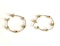 Georg Jensen 18k gold hoop earrings - image 2