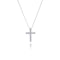 GRAFF 18kt white gold diamond cross pendant necklace - image 8