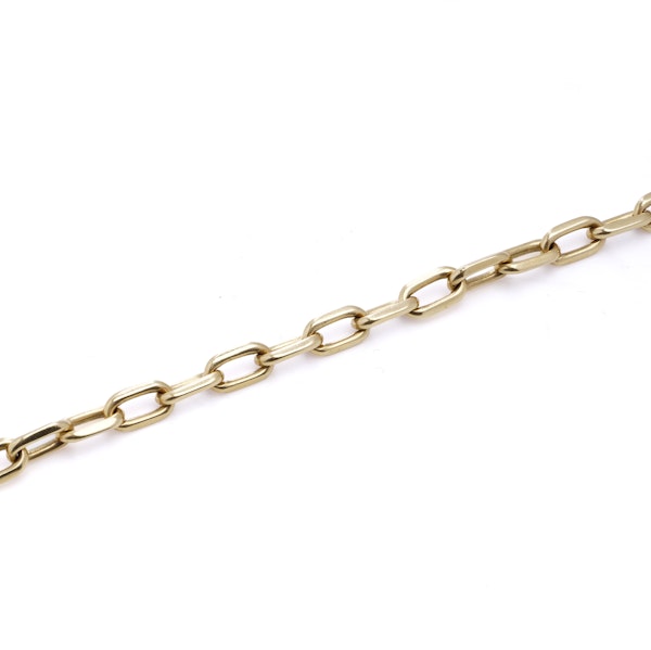 Cartier 18kt gold chain link bracelet - image 4