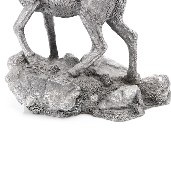 Country Artists filled silver deer figurine - image 6