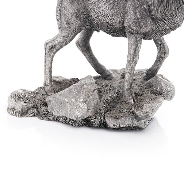 Country Artists filled silver deer figurine - image 5