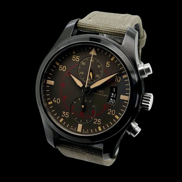 IWC TOP GUN MIRAMAR CHRONOGRAPH FLYBACK FULL SET 2022 IW388002 - image 1