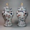 Pair of Japanese Imari baluster vases and covers, c.1700 - image 2