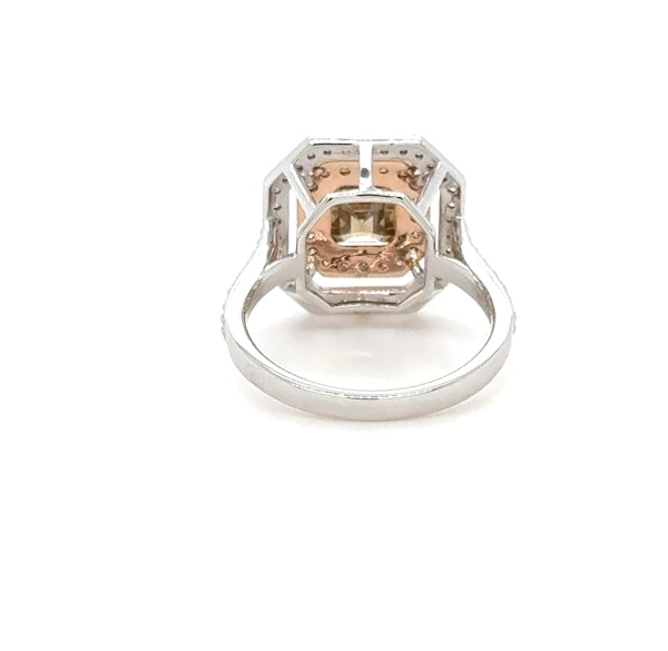 Champagne Brown diamond ring - image 4