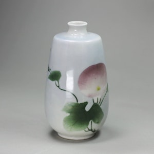 Japanese Koransha porcelain vase, Meiji c. 1900