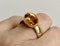 Georg Jensen 18k gold & Citrine ring - image 2