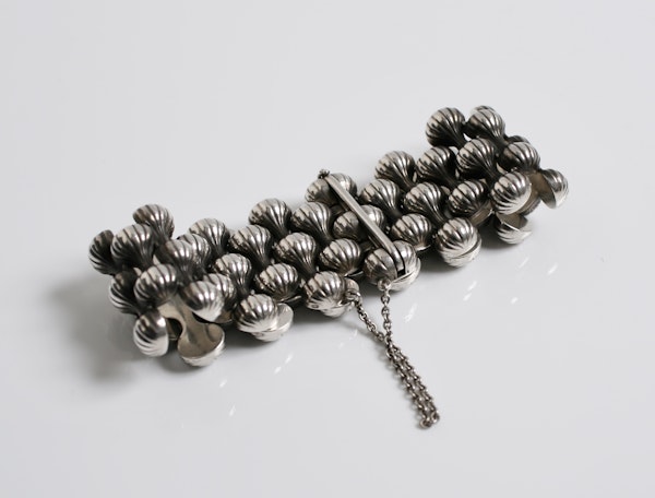 Georg Jensen "Onion" Silver Bracelet - image 3