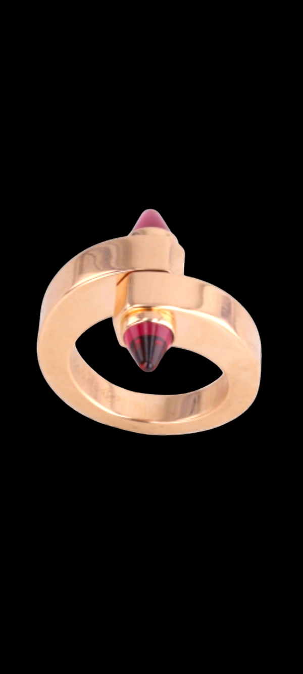 Vintage Cartier 18ct pink gold Menotte ring SKU: 7874 DBGEMS - image 1