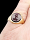 Cornelian intaglio signet ring 18ct gold SKU: 7884 DBGEMS - image 1