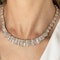 Italian Diamond and Gold Necklace, 24.00 Carats, Circa 1990 - image 8