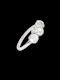 Beautiful old cut diamond trilogy engagement ring SKU: 7896 DBGEMS - image 3