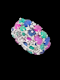 Fine Tutti fruitti gem set eternity ring SKU: 7897 DBGEMS - image 1