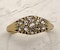 Victorian  multi - rose cut diamond cluster ring - image 3