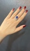 4.78ct. Blue ceylon sapphire & diamond spiral ring - image 5