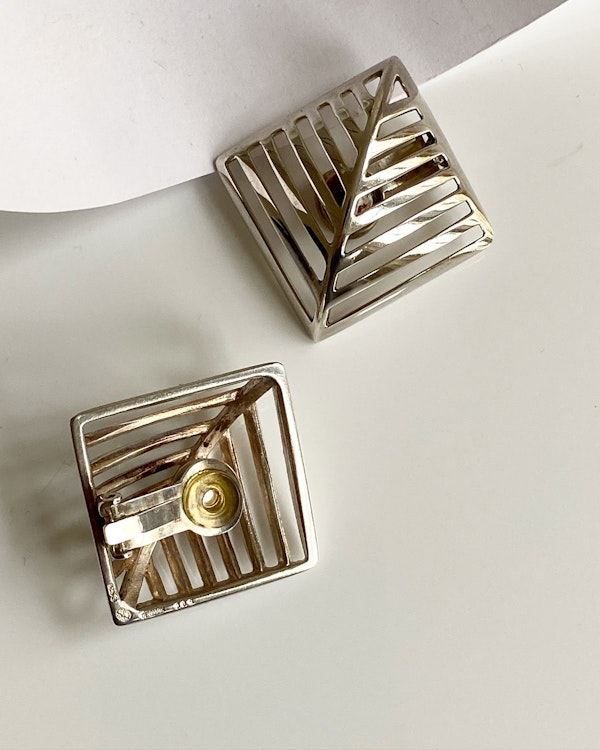 Nanna Ditzel "Grates" earrings - image 2