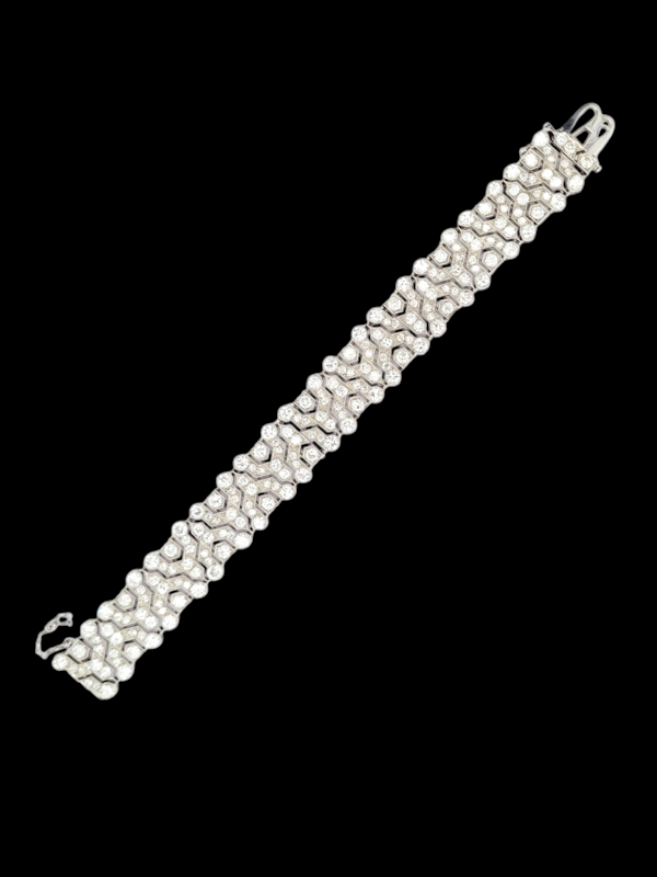 Fine Art deco diamond bracelet SKU: 7900 DBGEMS - image 5