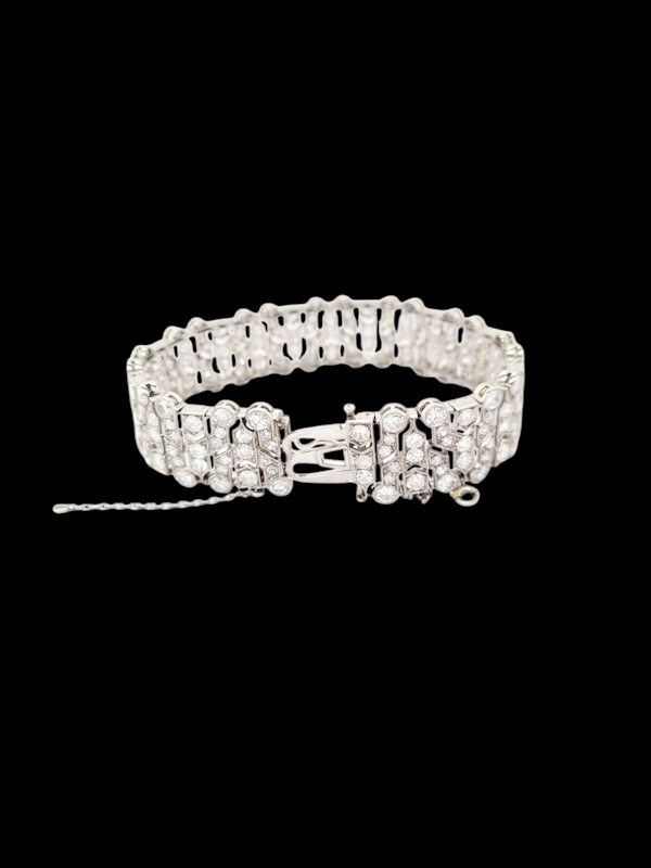 Fine Art deco diamond bracelet SKU: 7900 DBGEMS - image 4