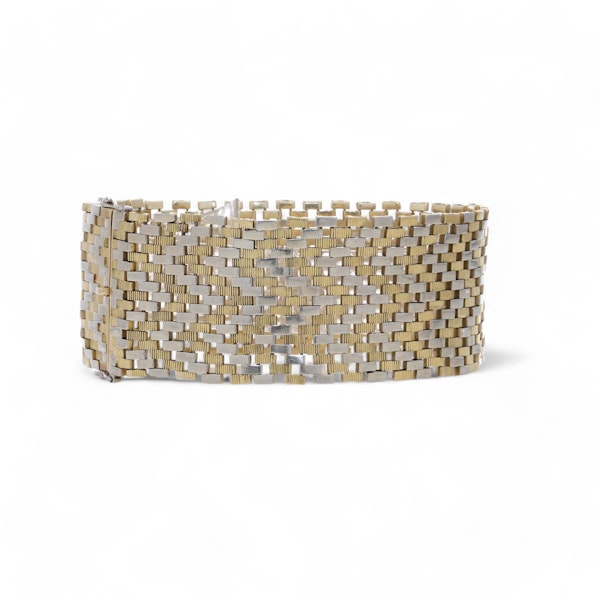 Van Cleef & Arpels 18kt Yellow and White Gold Bracelet. - image 8