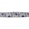 Boucheron Art Deco Platinum Diamond and Sapphire Bracelet - image 2