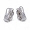 Kutchinsky 18kt White Gold Diamond Clip-On Earrings - image 3