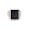 Vintage 10K Gold Bloodstone Intaglio Signet Ring - image 2