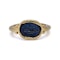 Antique Roman 24K Gold Ring with Nicolo Intaglio of a Warrior (Circa 224-651 AD) - image 4