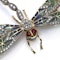 Vintage 18K Gold Dragonfly Brooch - image 2