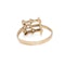 Vintage 21K Gold Ring with Geometric Design - image 3