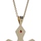 Theo Fennell 18kt Gold Cross Pendant - image 4