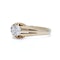 18kt Gold English Gypsy Diamond Ring - image 5