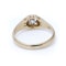 18kt Gold English Gypsy Diamond Ring - image 3