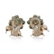 Van Cleef & Arpels 18kt Gold Turquoise and Diamond Clip-On Earrings - image 7