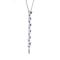 Bvlgari 18kt White Gold Aquamarine and Diamond Lucea Pendant necklace - image 4